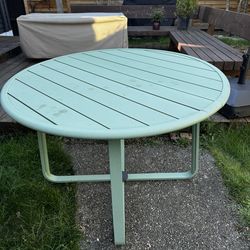 Drop Leaf Outdoor Table
