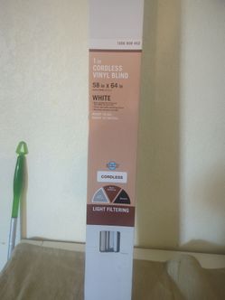 Vinyl blinds