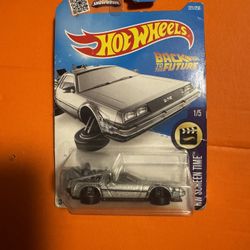 Hot wheels back to the future