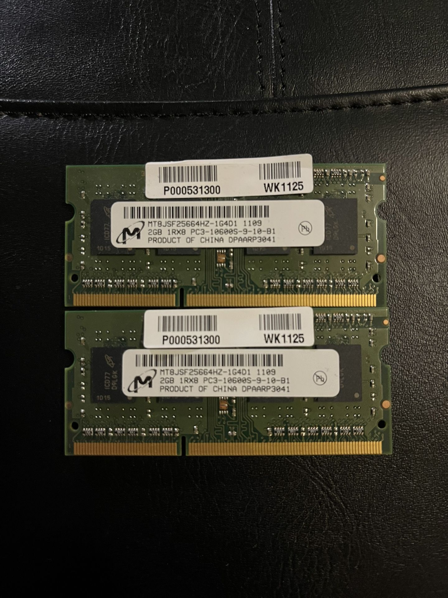 4GB Laptop RAM