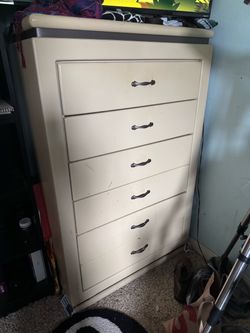 Tall 6-Drawer Dresser Chest