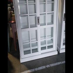 Display Cabinets (2) For Collectibles, Curio, Pantry