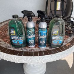 Supplies To Clean Vehicle
