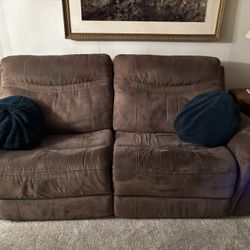 Sofa With Electric Recliners 
