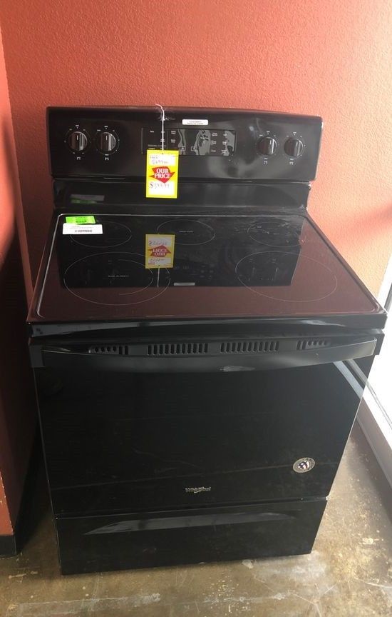 Whirlpool Black Electric Range Stove 💲💲  RZE