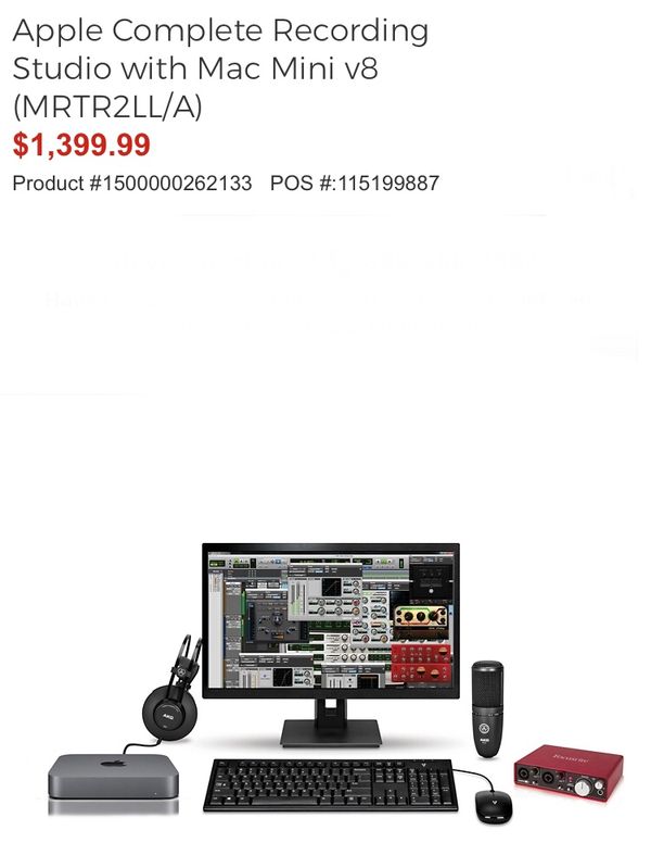 mac mini for studio recording mac mini for studio recording