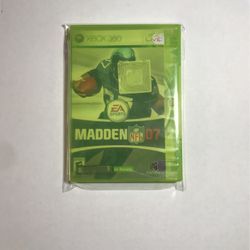 Xbox 360 Madden NFL 07 