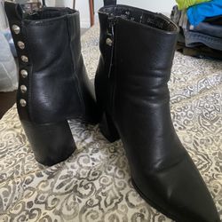 Black Ankle Booties 