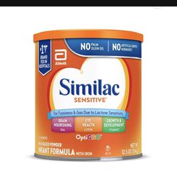 Similac Formula Sensitive (4 Cans)