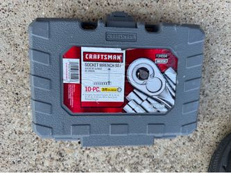 NEW! Craftsman 9-Piece 3/8-in Drive Socket Wrench Set - Metric