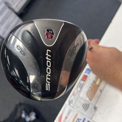 Wilson Staff Smooth Golf Driver 460cc 10.5 W/ Fujikura Shaft R-Flex
