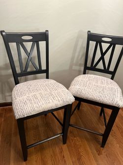 Black Tall Bar Chairs