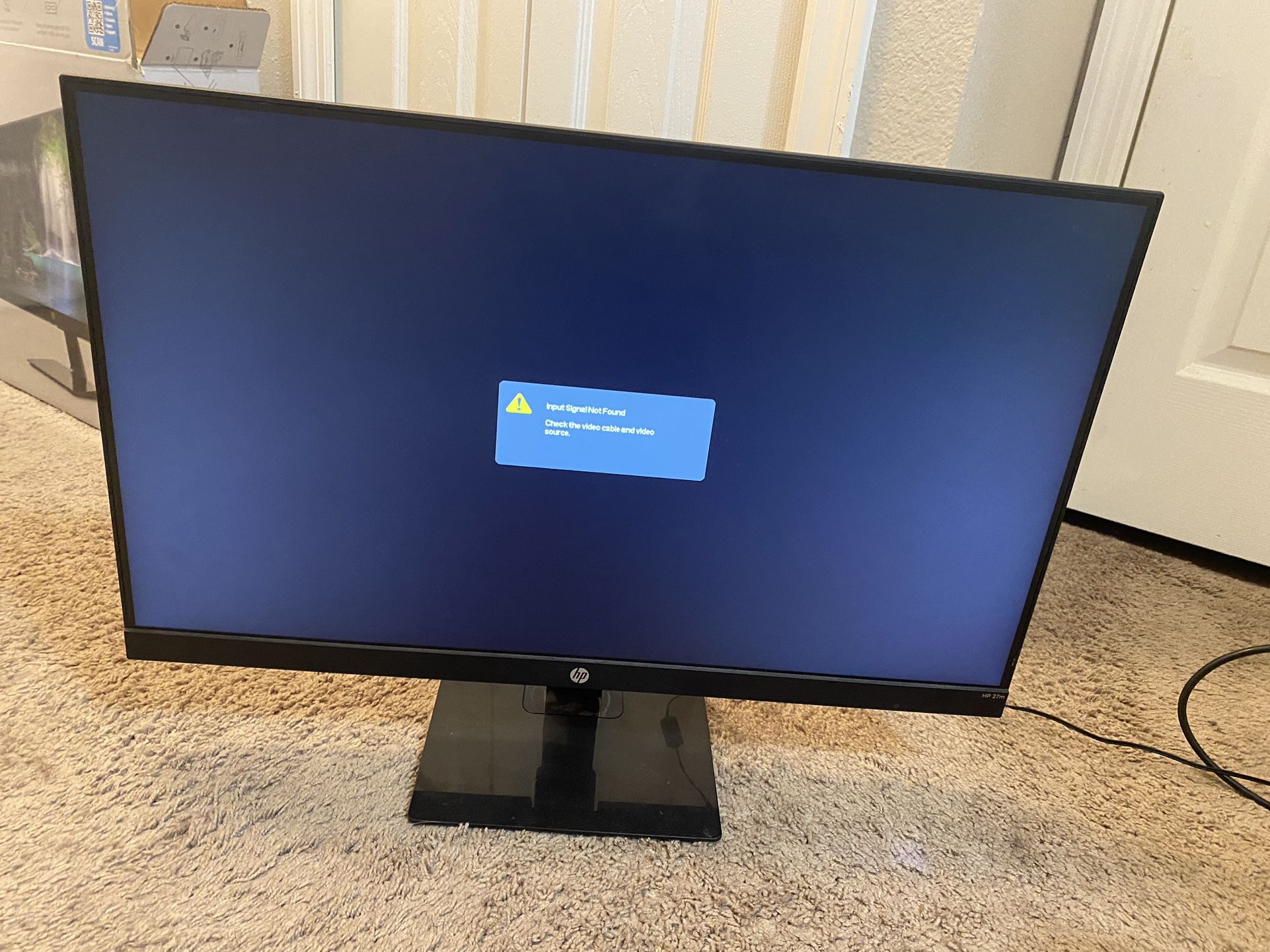 hp 27m full hd monitor