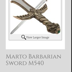 Barbarian Prop Sword