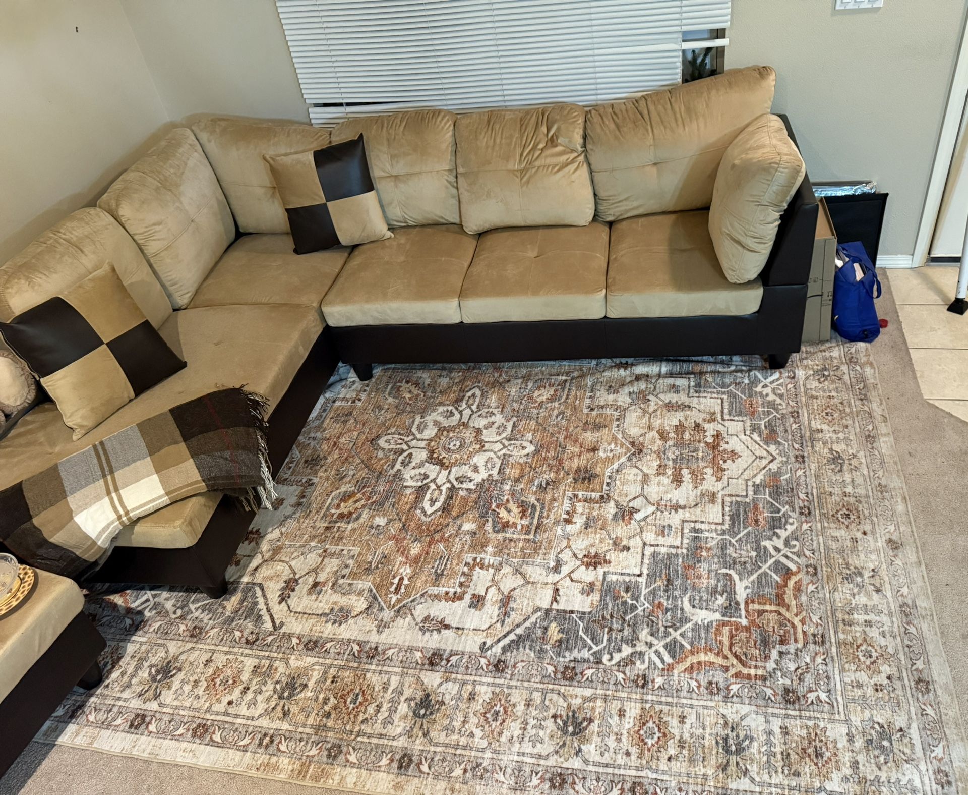 Couch With Treasure Chest (Rug Is For Sale As Well)