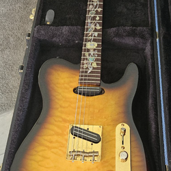 Custom shop Telecaster w/inlayed neck