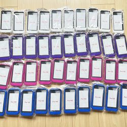 Lots 40 pcs Apple Iphone 5 Hard Case Silicone Rugged Cover Kickstand 4 Color