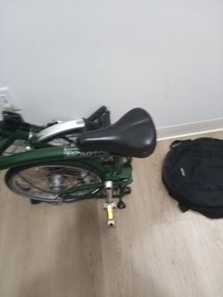 Brompton foldable bike
