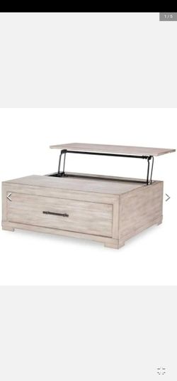 Legacy Classic Furniture Westwood - Weather Oak Lift Top Cocktail Table