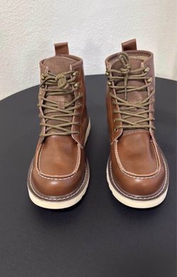 Cffhs brand work shoes with steel toes