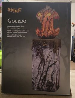 Spirit Halloween- Gourdo Animtronic