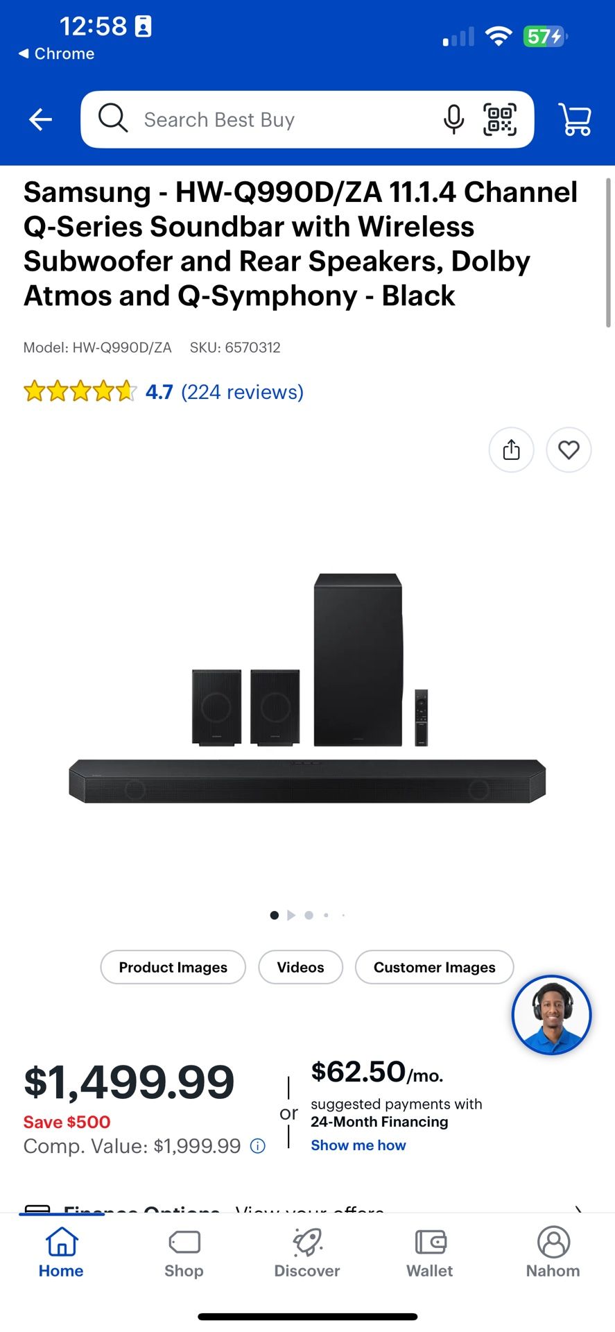 Samsung - HW-Q990D/ZA 11.1.4 Channel
