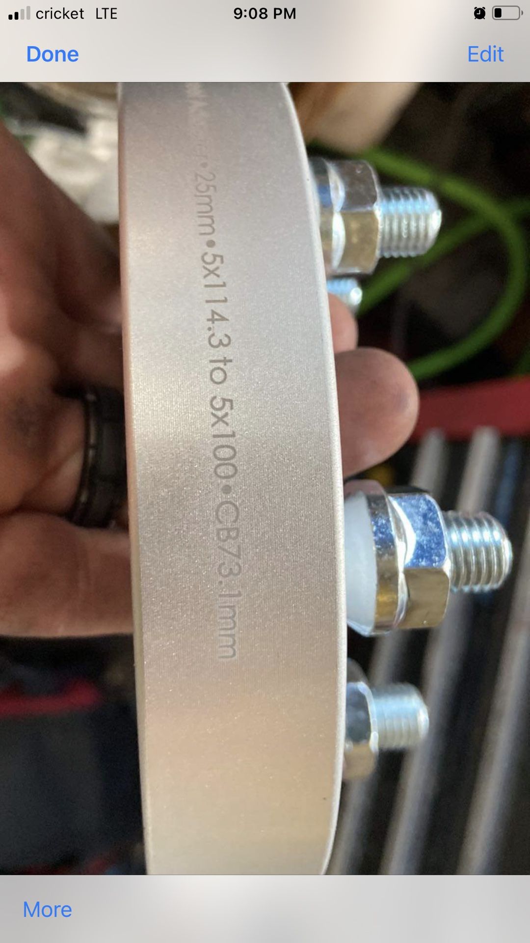 Selling 5x114 - 5x100 Wheel Spacers Adapters Brand New In Box Didn’t Fit Or Work Out For My Car .