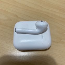 Right Apple AirPod And Charging Case 