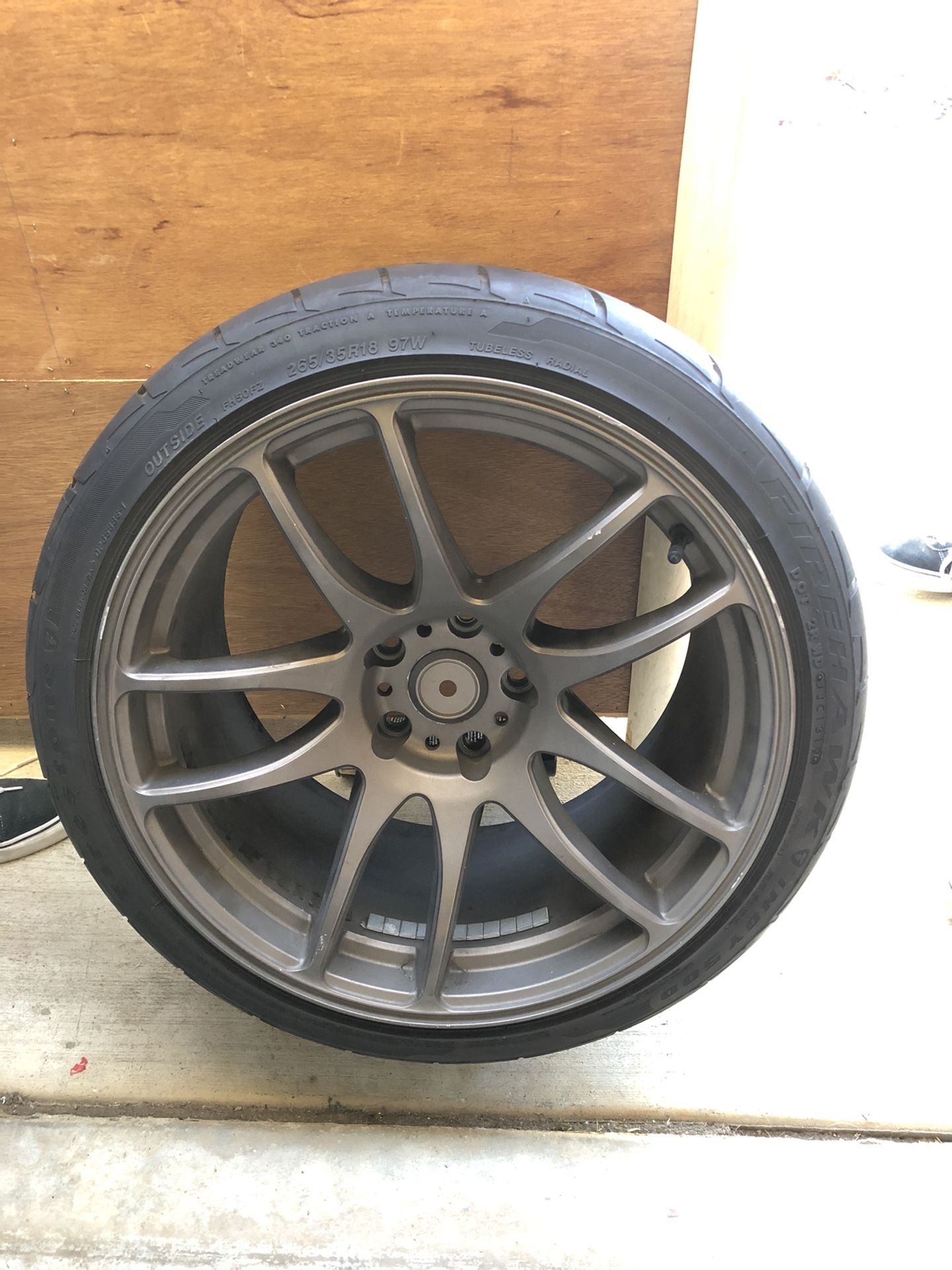 350z Wheels CR LIES 18x10.5 5x114.3
