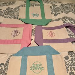 4 Pc Set- Trader Joe’s Mini Tote Bags