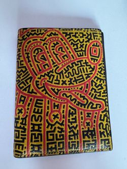 NWT Coach Disney Mickey Mouse X Keith Haring Passport Case