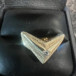 Fender Collector 14k Yellow Gold Diamond Ring