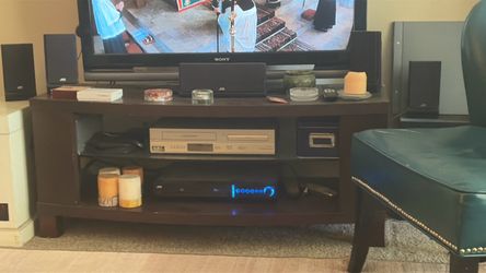 Dark Wood Tv Stand