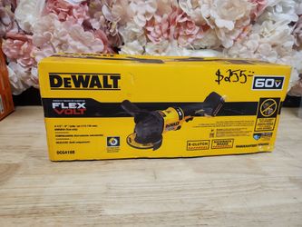 DEWALT
FLEXVOLT 60V MAX Cordless Brushless 4.5 in. to 6 in. Small Angle Grinder with Kickback Brake (Tool Only