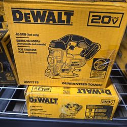 DEWALT 20V MAX Jig Saw, Tool Only (DCS331B)