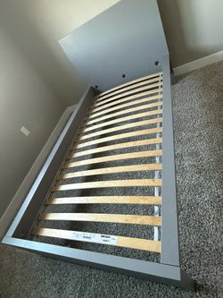 Bed Frame And Memory Foam Mattress