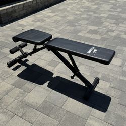 Used Adjustable Weight bench 