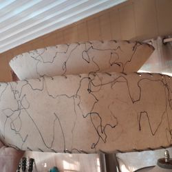 1950s Atomic Lamp Shade Mid Century Modern Large