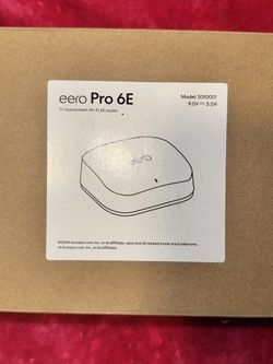 eero Pro 6E WiFi Router