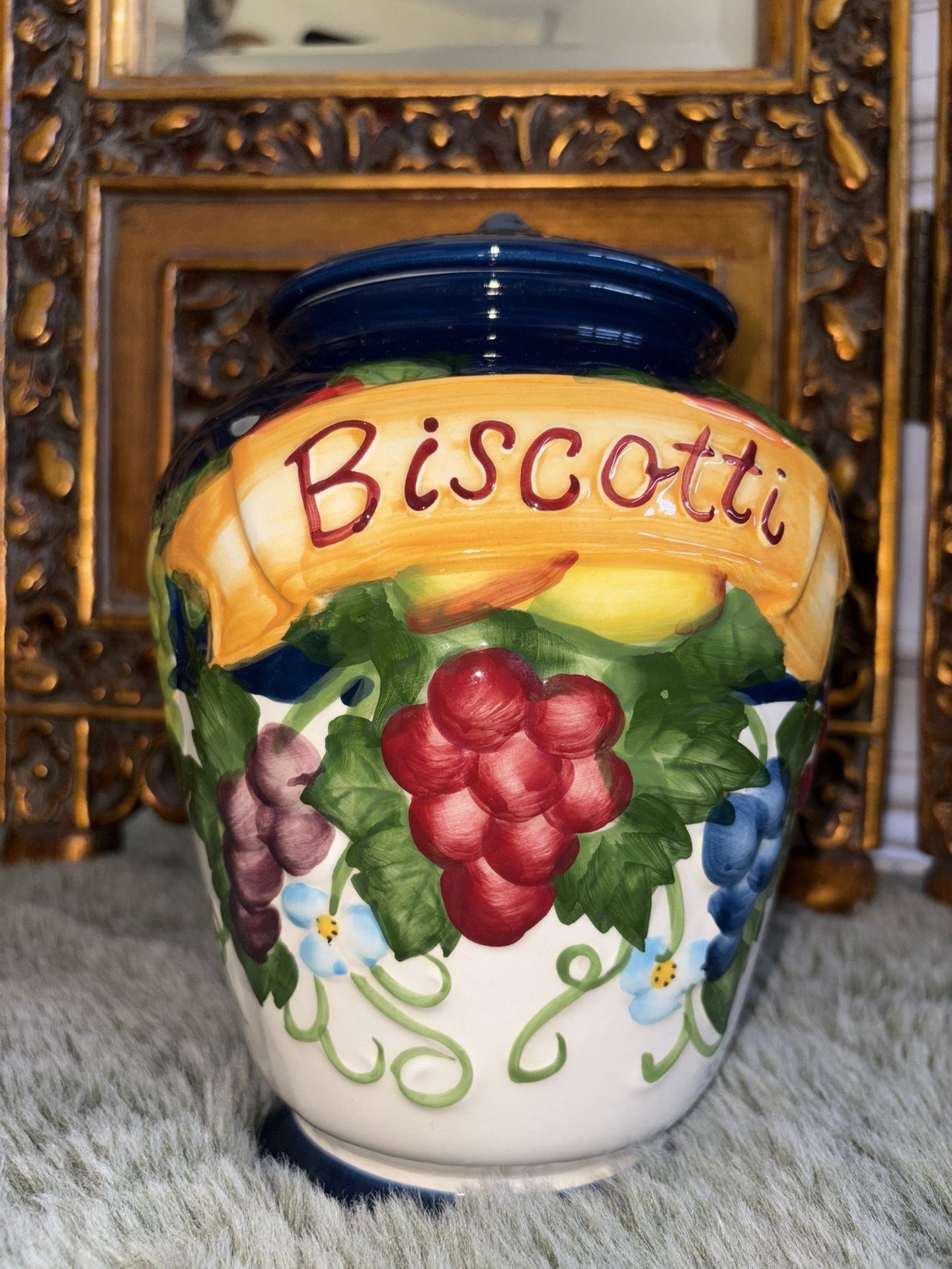 Biscotti Cookie Jar