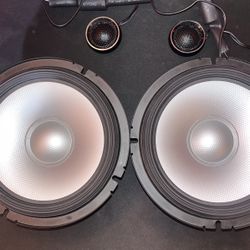 alpine S2-S65SC 2 way speakers 