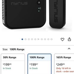 Aries Pro Wireless HDMI Transmitter and Receiver to Stream HD