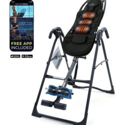 BRAND NEW 
TEETER EP-560 Inversion Table w/Accessories for Back Pain Relief – FDA-Registered, UL Safety Certified, 300 lb Capacity, Designed & Patente