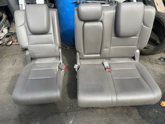 Honda Odyssey 3rd Row Seats Driver Side Passenger Side Leather 2011 - 2013 Set