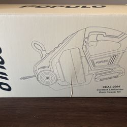 cordless lithium ion drain cleaner kit