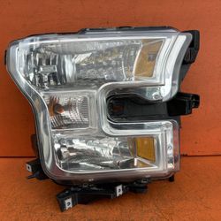 2015 2016 2017 FORD F-150 RIGHT PASSENGER HALOGEN HEADLIGHT OEM FL34-13005-A