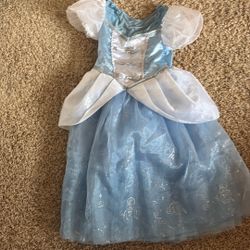 Cinderella Blue Dress For Little Girls Halloween