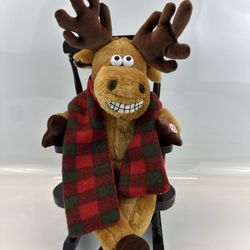 DanDee Grandma Got Run Over By A Reindeer Plush Rocking Chair Singing & Rocking