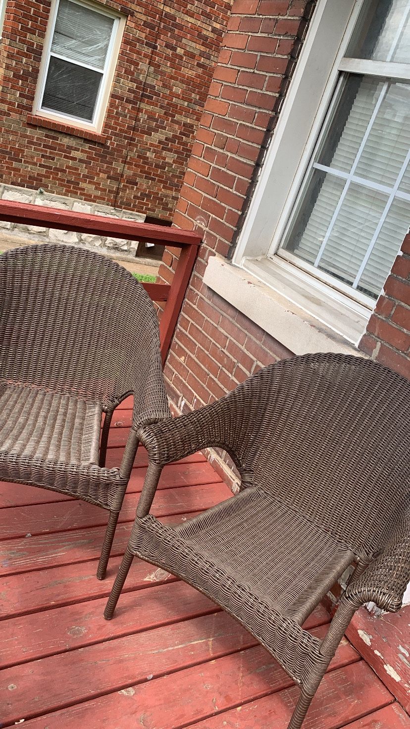 Patio chairs 