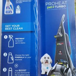 Bissell Pro Heat Pet Turbo Carpet Cleaner $120